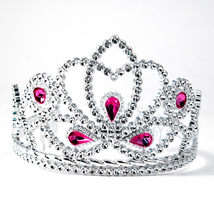 Diad¨me argent princesse pour l anniversaire de votre enfant Annikids