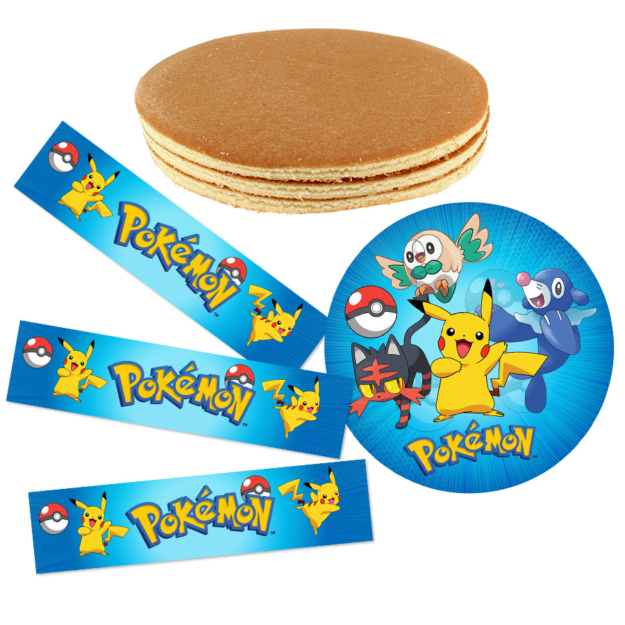 Kit Gâteau Pokémon pour l'anniversaire de votre enfant - Annikids