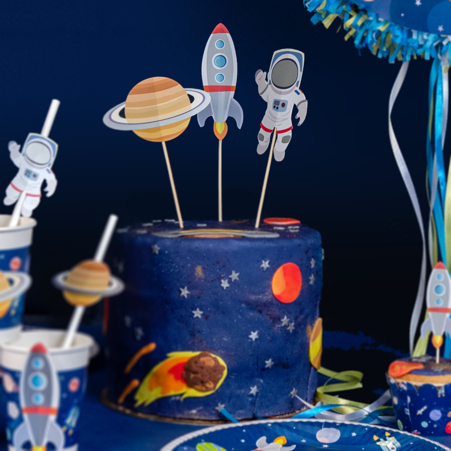 Moules à gâteaux pour anniversaire espace - Anniversaire enfant