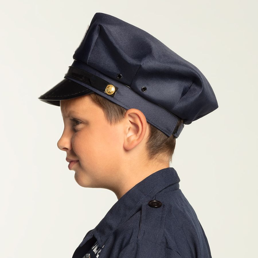 Casquette ajustable police enfant : Deguise-toi, achat de Accessoires