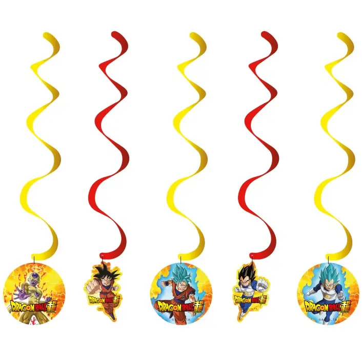 SET 6 BALLONS LATEX DIA 27CM DRAGON BALL Z © - Anniversaire Enfants  Mixtes/Dragon Ball Z 