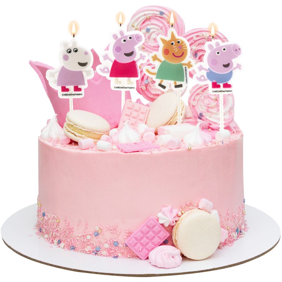 Gâteau D'anniversaire De Peppa Pig Joyeux Gâteau D'anniversaire De 2 Ans  Image éditorial - Image du décoré, fête: 159966465