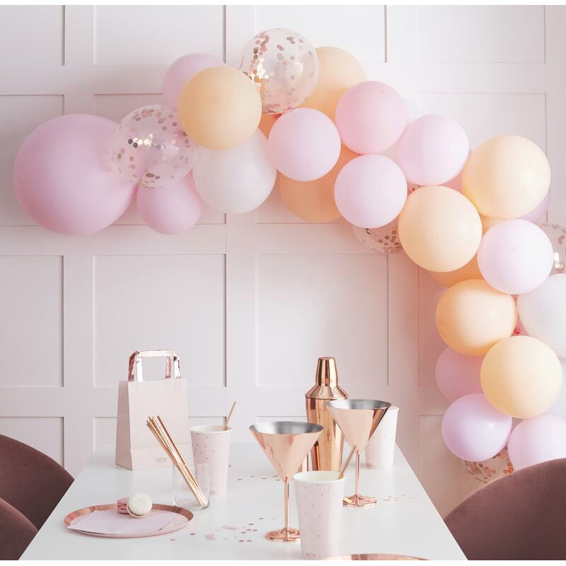 Kit Arche de 70 Ballons Rose - Décorations Anniversaire - Annikids