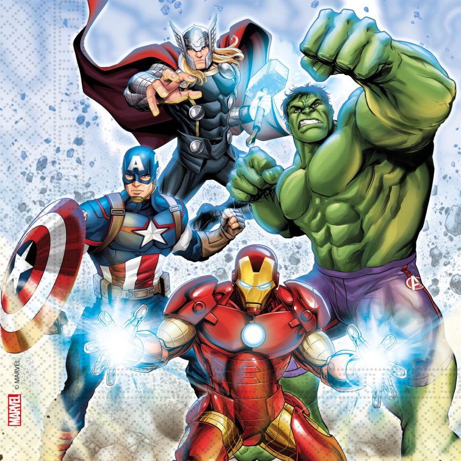 Set de 6 sacs cadeaux - Avengers Infinity Stones - Jour de Fête - Pochettes  Cadeaux - Anniversaire