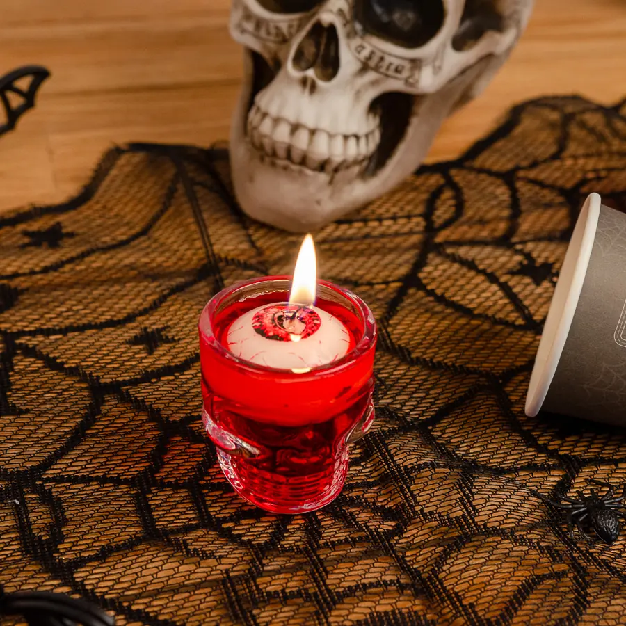 6 Bougies Flottantes LED Halloween pour l'anniversaire de votre
