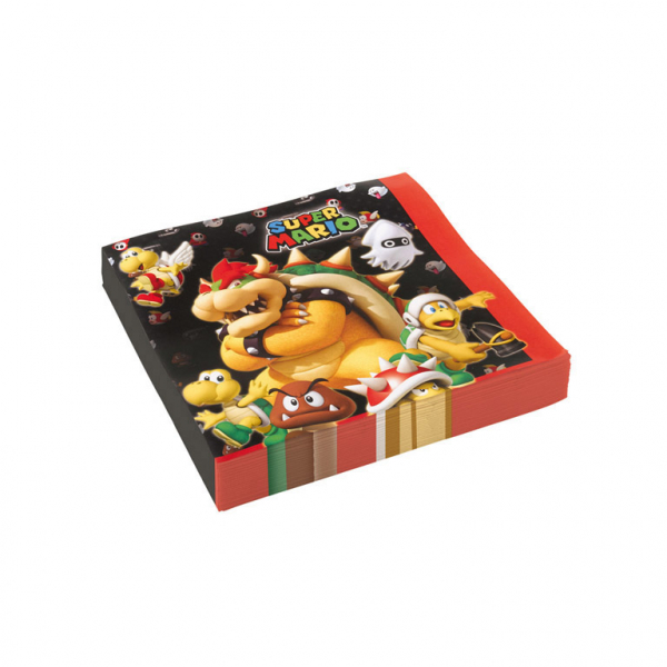 Amscan Super Mario Bros Fête d'anniversaire moulé Bougie gteau de