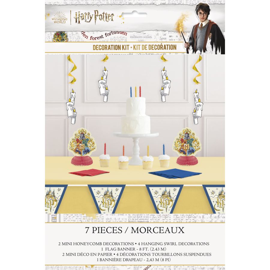 Harry Potter Magic Wizard Décoration d'anniversaire Décors Set