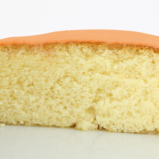 Gâteau pâte à sucre orange Ø 28 cm, 12/14 parts pour l