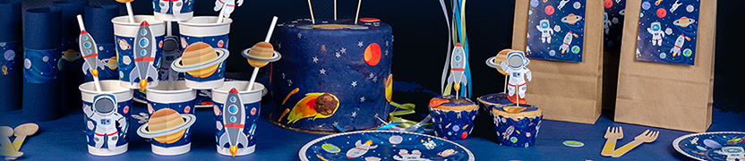 Trophée Fusée et Montgolfière en Papier 3D à Construire et leurs Décors  pour l'anniversaire de votre enfant - Annikids