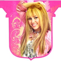 Guirlande Happy birthday Hannah Montana