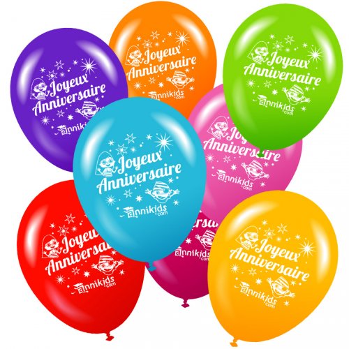 joyeux anniversaire pour garçon 8 Ballons Annikids Joyeux Anniversaire Pour L Anniversaire De joyeux anniversaire pour garçon