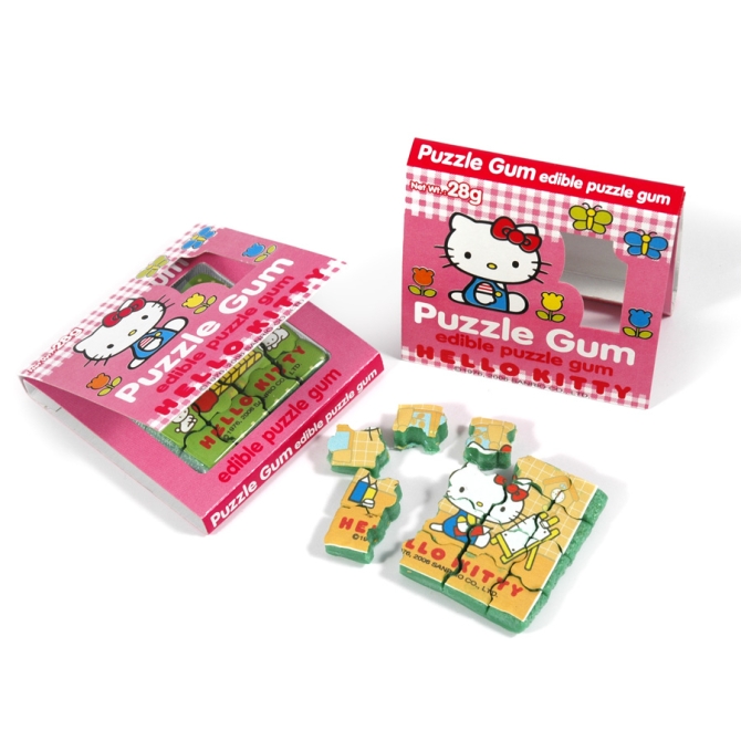 Puzzle chewing-gum Hello Kitty 