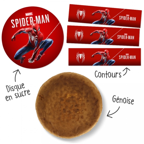 Kit Gateau Spider Man Marvel Pour L Anniversaire De Votre Enfant Annikids