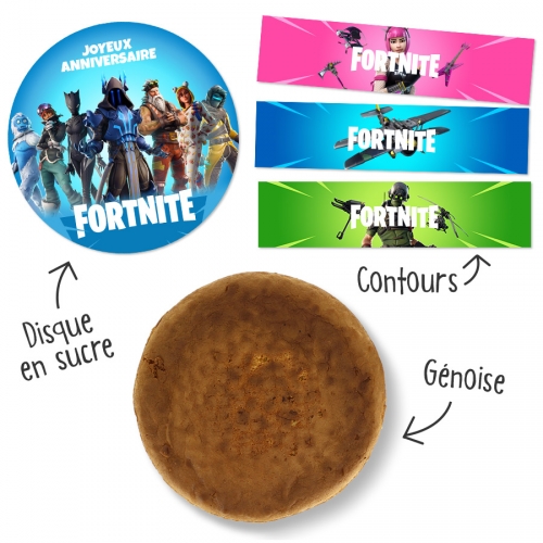 kit gateau fortnite - gateau fortnite recette