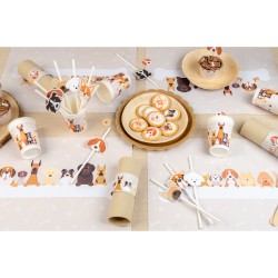 6 Sets de table Chiens. n1