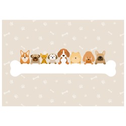 6 Sets de table Chiens. n2