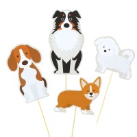 Cake Toppers Chiens