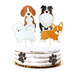 Cake Toppers Chiens. n1