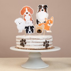 Cake Toppers Chiens. n3