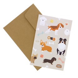 6 Invitations Chiens. n3