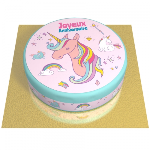 Gateau Licorne Rainbow O Cm Pour L Anniversaire De Votre Enfant Annikids