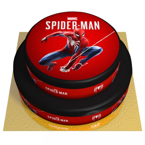 Gateau Spider Man Marvel 2 Etages Pour L Anniversaire De Votre Enfant Annikids