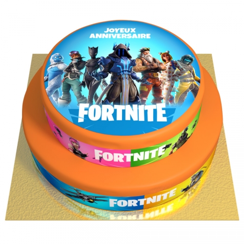 Gateau Fortnite 2 Etages Pour L Anniversaire De Votre Enfant Annikids