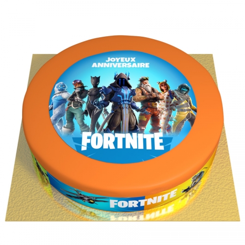 Gateau Fortnite O 26 Cm Pour L Anniversaire De Votre Enfant Annikids