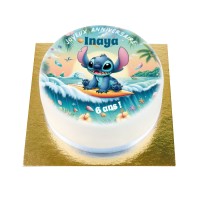 BuenoCake Stitch Hawa personnalisable -  14 cm