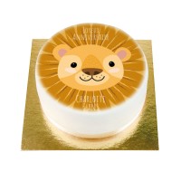 BuenoCake Lion personnalisable -  14 cm