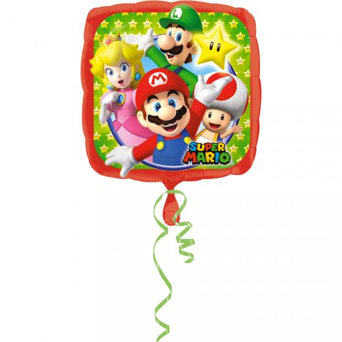 Ballon Gonfle A L Helium Mario Et Luigi 43 Cm Pour L Anniversaire De Votre Enfant Annikids