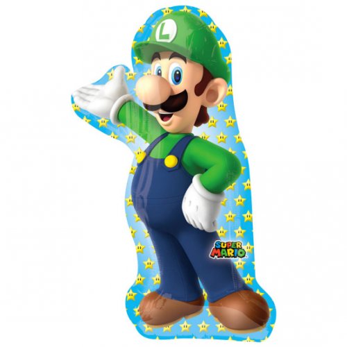 Ballon Geant Luigi Nintendo 96 Cm Pour L Anniversaire De Votre Enfant Annikids