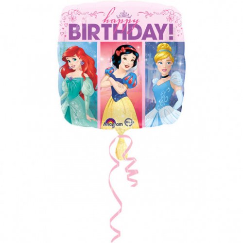 Ballon A Plat Happy Birthday Princesses Disney Pour L Anniversaire De Votre Enfant Annikids
