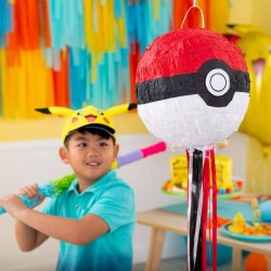 Pull Pinata Pokemon Ball. n1