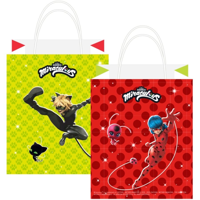 8 Pochettes Cadeaux Les Aventures de Miraculous 