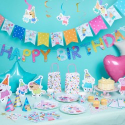 Kit de Dcoration de Table Peppa Pig Party. n1