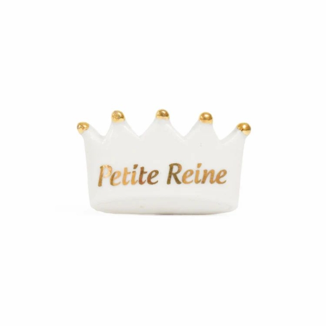 Fve Couronne Petite Reine - En Porcelaine 