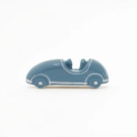 Fve Voiture Bleue - En Porcelaine