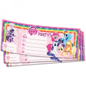 Les Invitations D Anniversaire Invitations Standards My Little Pony La Decoration D Anniversaire Pour Votre Enfant Annikids