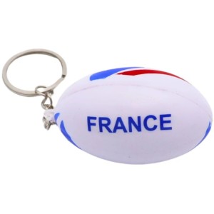 1 Porte-Cl Ballon de Rugby France - 6.5 cm
