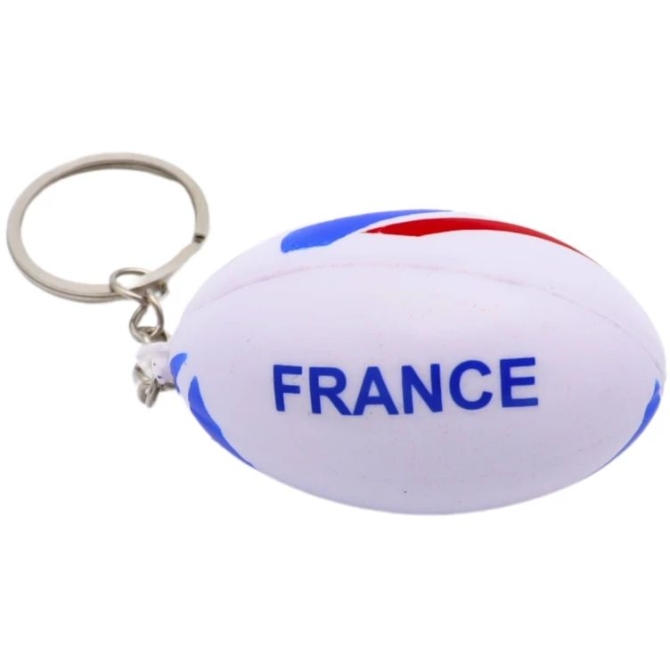 1 Porte-Cl Ballon de Rugby France - 6.5 cm 