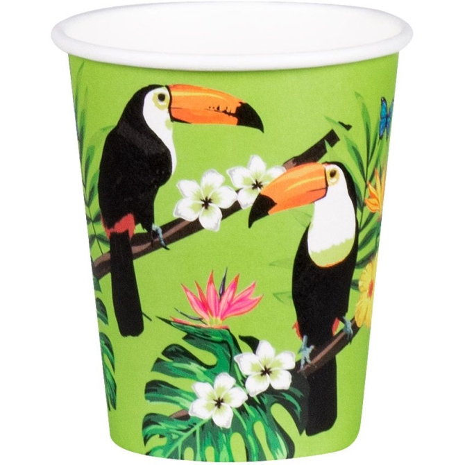 10 Gobelets Toucan 