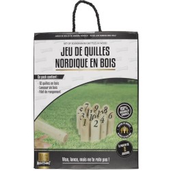 Mlkky : Jeu de Quilles en Bois Nordique. n2