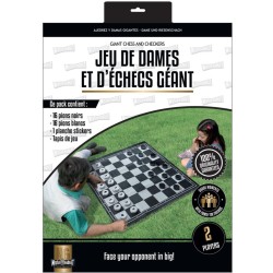 Jeu Extrieur Echecs et Dames Gant. n5