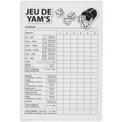 Jeu du Yams Gant. n6