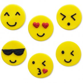 Sujets Et Decors Pour Embellir Son Gateau Smiley Emoji Pour L Anniversaire De Votre Enfant Gateaux Annikids