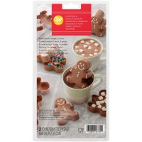 Moule  Bonbons 3D Chocolat Chaud Pain d'pices - Wilton