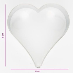 Emporte-pice Coeur - 8 cm. n1