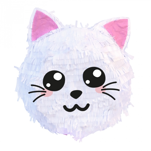 Pull Pinata Tete De Chat Pour L Anniversaire De Votre Enfant Annikids