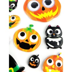 Stickers 3D  Coller Halloween. n2